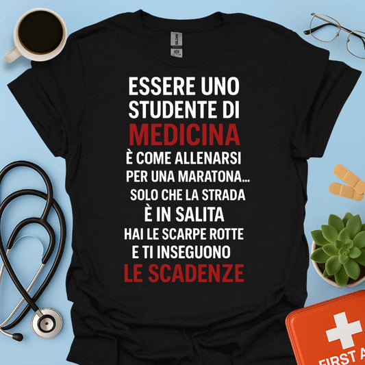 Studente Medicina Divertente Maglietta