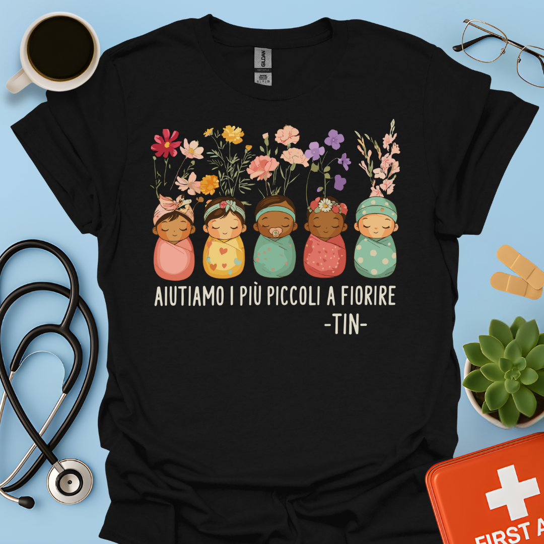 Aiutiamo I Più Piccoli A Fiorire – TIN Maglietta
