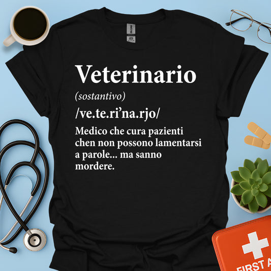 Definizione di Veterinario Maglietta