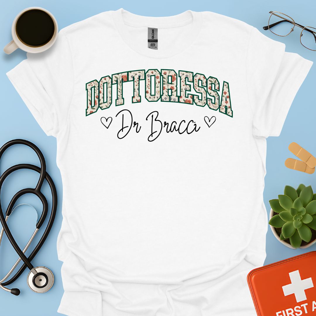 Maglietta Medico Dottoressa Personalizzata