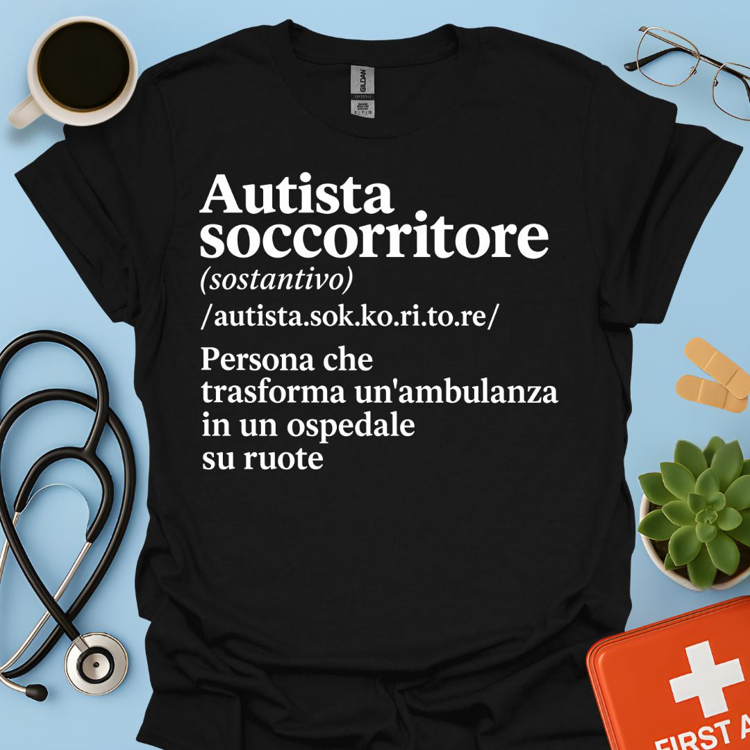 Maglietta Autista Soccorritore – Ambulanza Ospedale