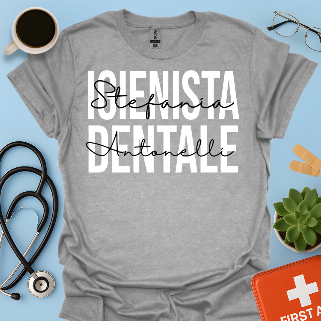 Maglietta Igienista Dentale Personalizzata