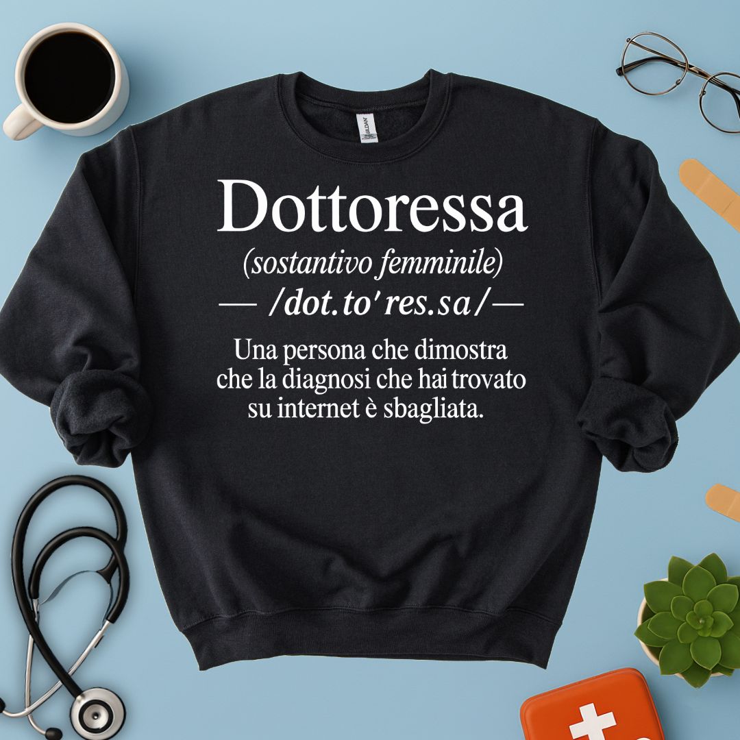 Felpa Dottoressa Medico