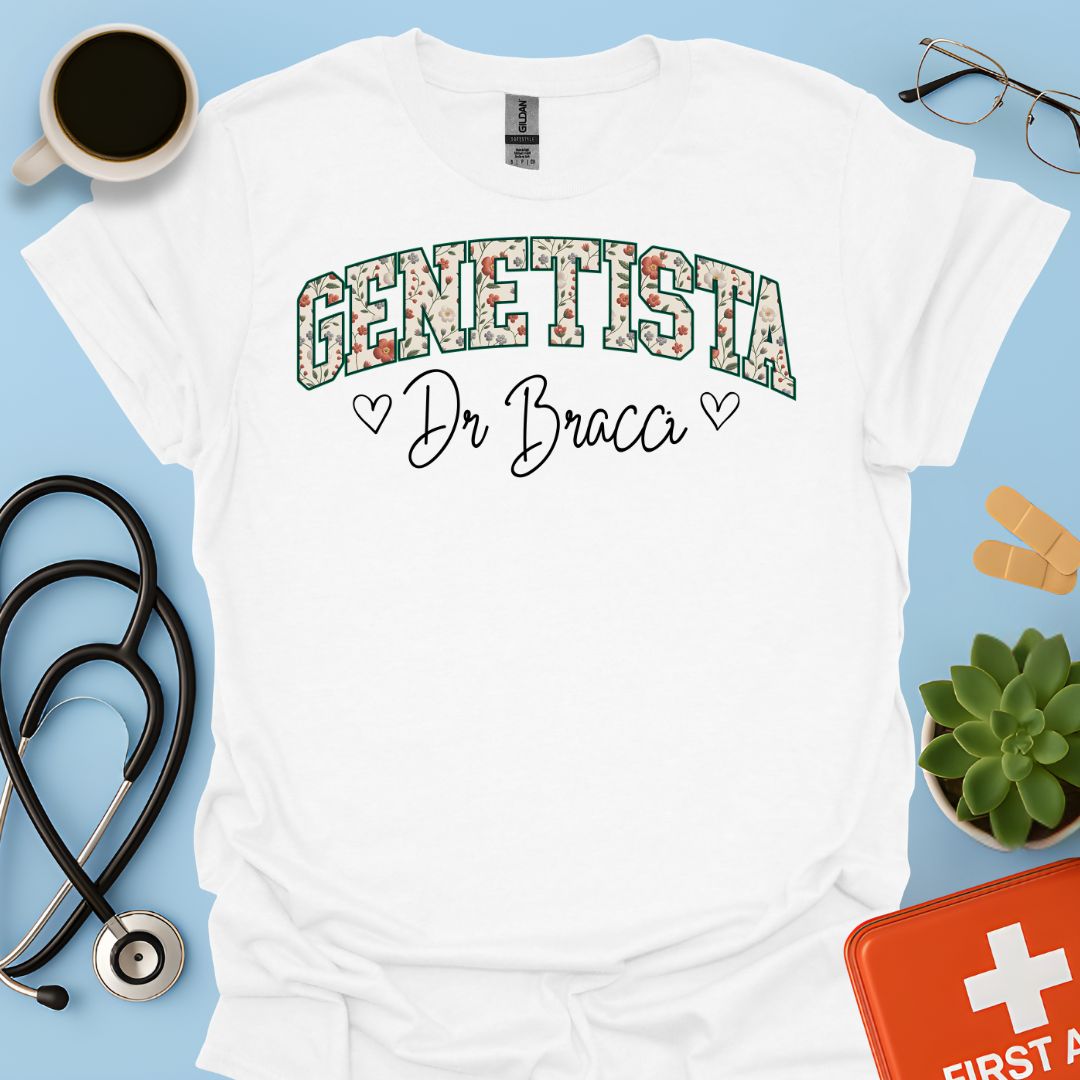 Maglietta Donna Genetista Personalizzata