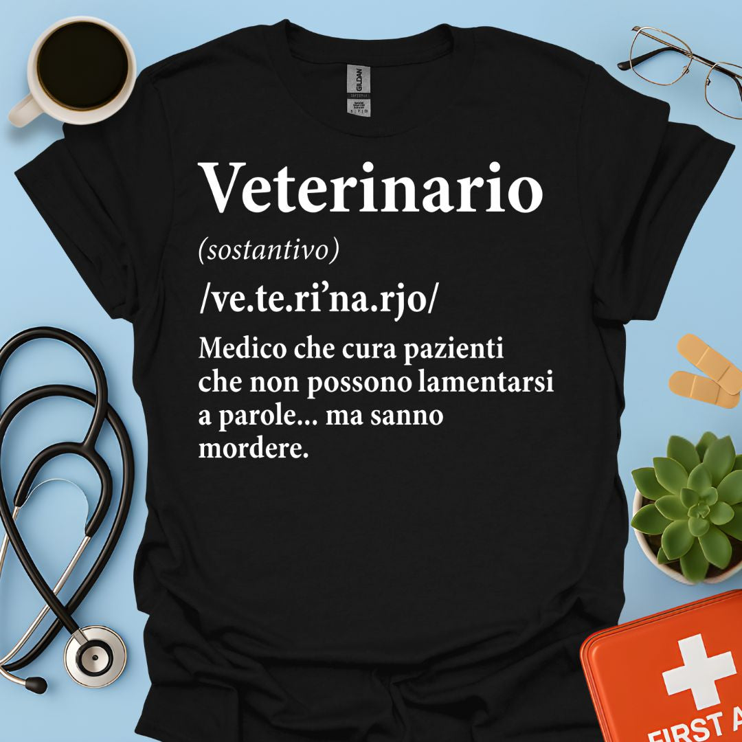 Definizione di Veterinario Maglietta