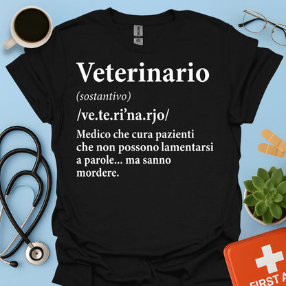 Definizione di Veterinario Maglietta