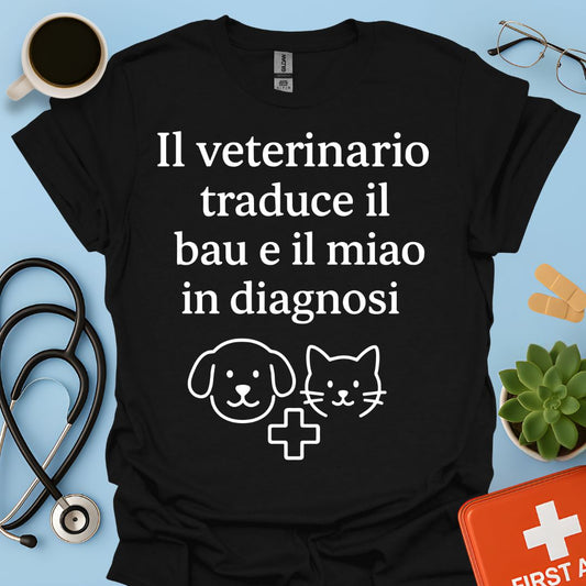Divertente Veterinario Maglietta