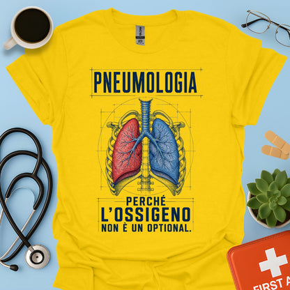 Maglietta Pneumologia – Perché l'Ossigeno Non È un Optional