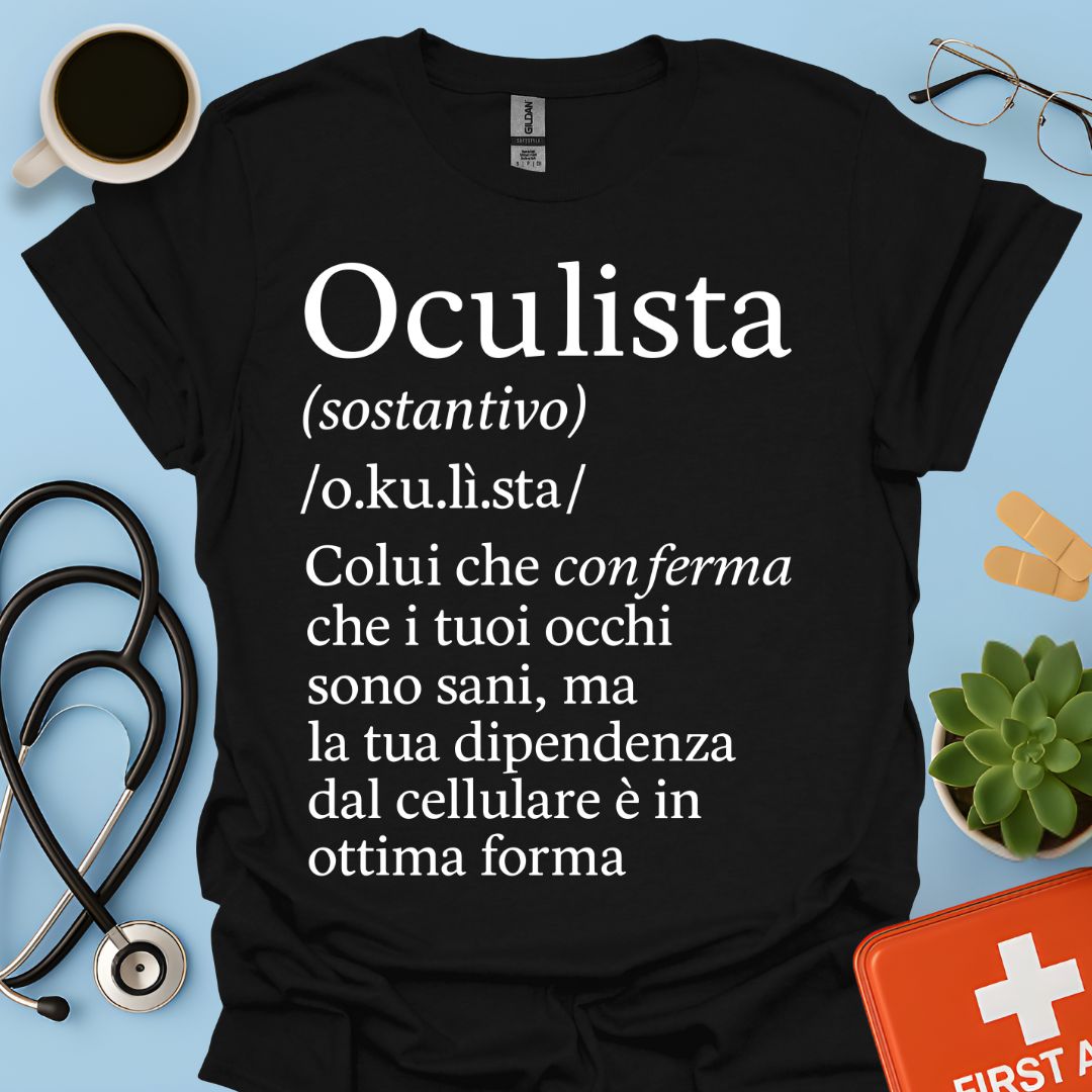 Definizione Oculista Maglietta
