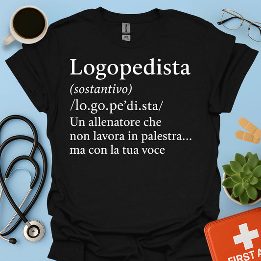 Definizione Logopedista Maglietta