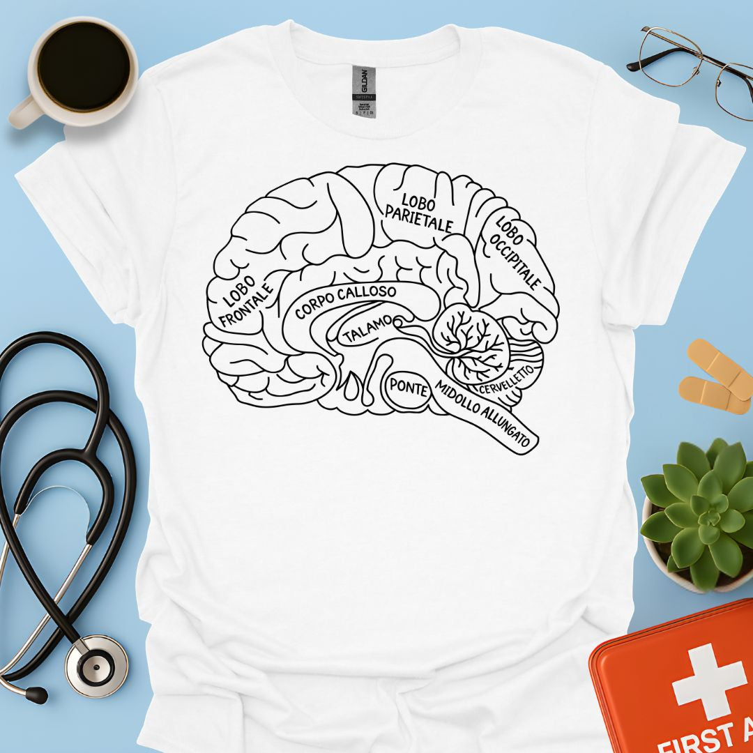 Maglietta Neuroanatomia