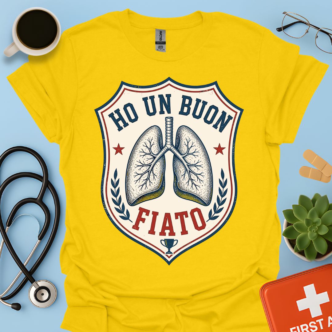 Maglietta Pneumologo – Ho un Buon Fiato