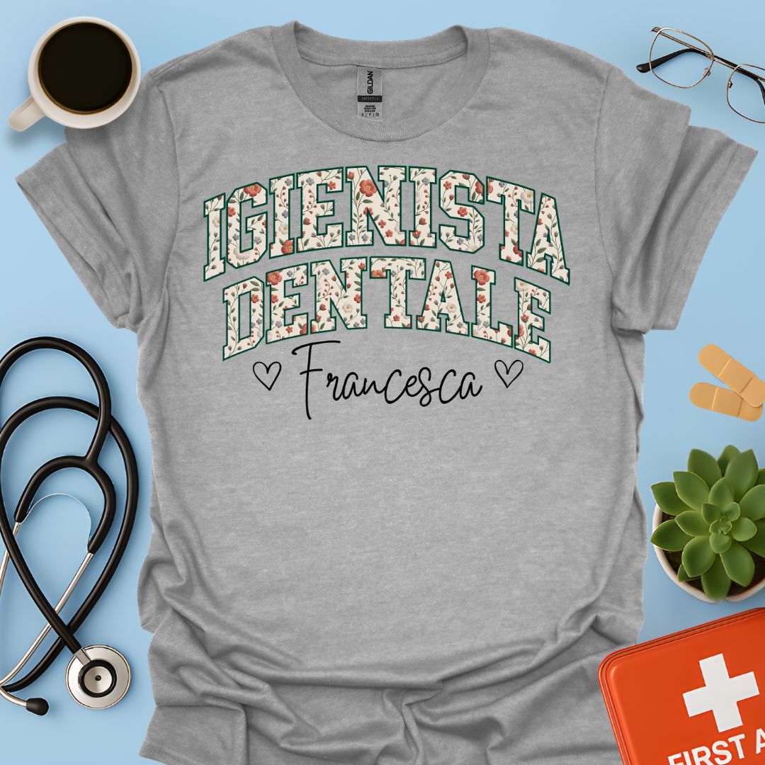 Maglietta Igienista Dentale Personalizzata
