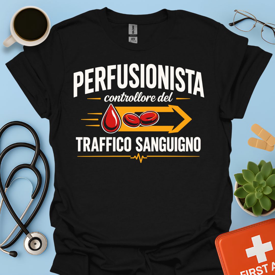 Maglietta Perfusionista - Controllore del Traffico Sanguigno