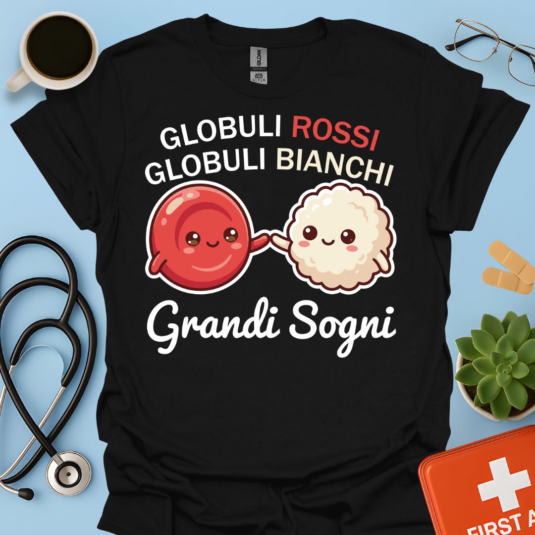 Maglietta Globuli Rossi / Bianchi