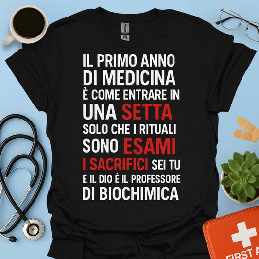 Matricola di Medicina Divertente Maglietta