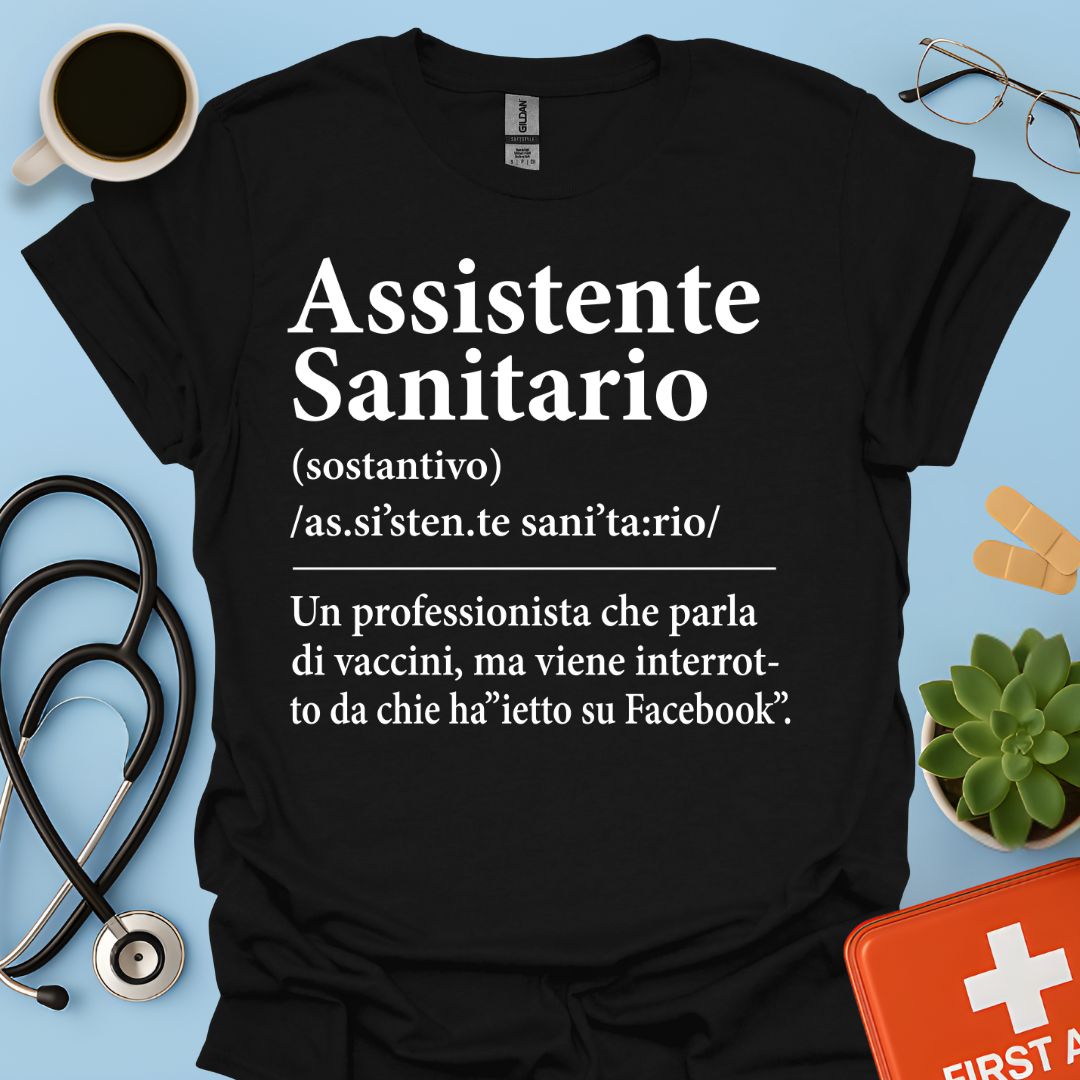 Definizione Assistente Sanitario Maglietta