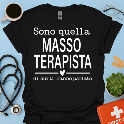 Maglietta Massoterapista