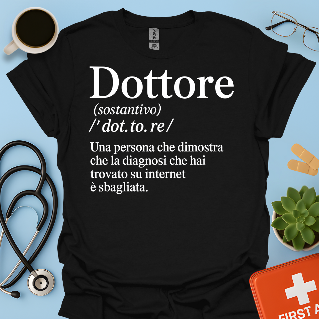 Definizione di Medico Dottore Maglietta