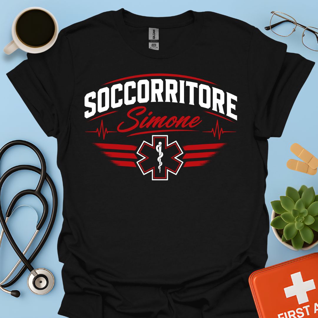Maglietta Personalizzata Soccorritore