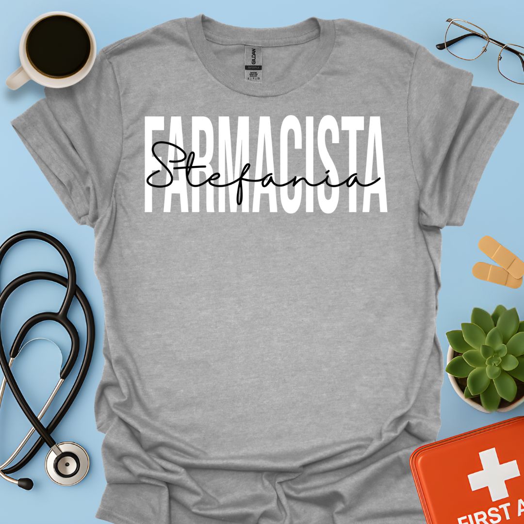 Maglietta Farmacista Donna Personalizzata