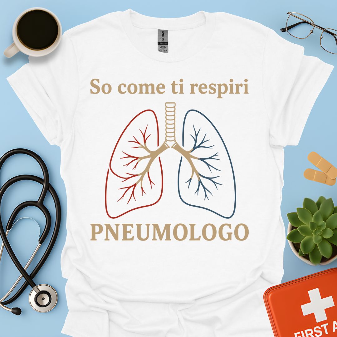 Maglietta Pneumologo – So Come Ti Respiri