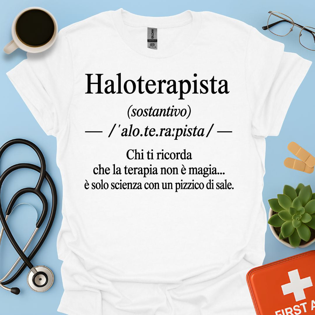 Maglietta Definizione Haloterapista