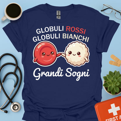 Maglietta Globuli Rossi / Bianchi