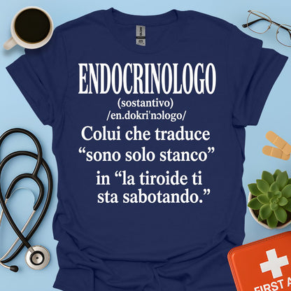 Maglietta Divertente Endocrinologo