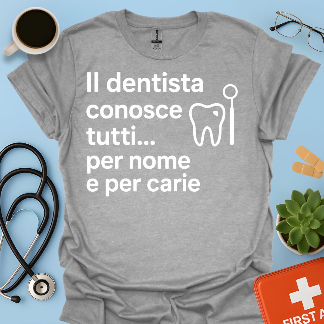 Regalo Divertente Per Dentista Maglietta