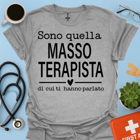 Maglietta Massoterapista