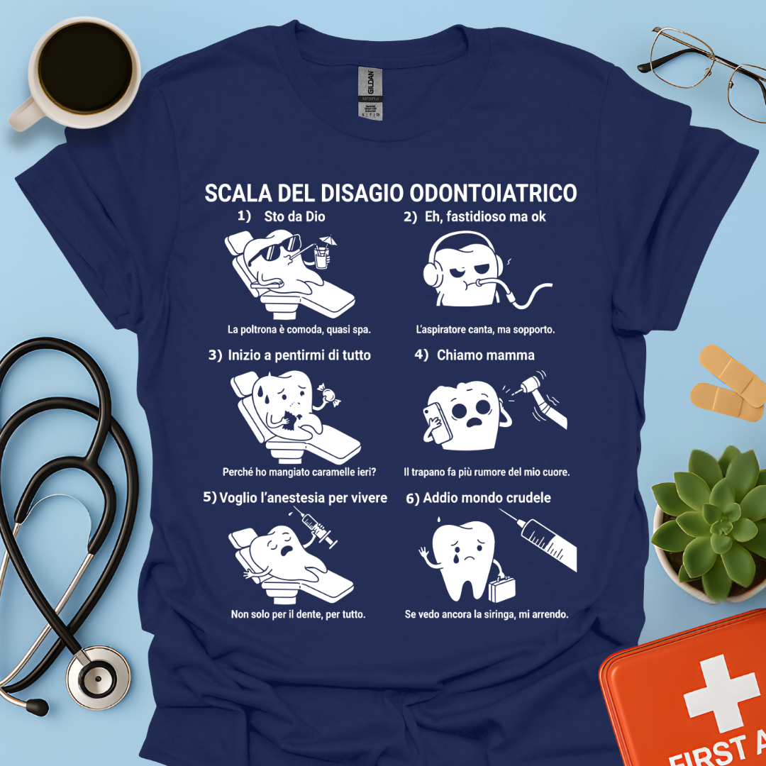 Maglietta Divertente per Dentista, ASO e Igienista