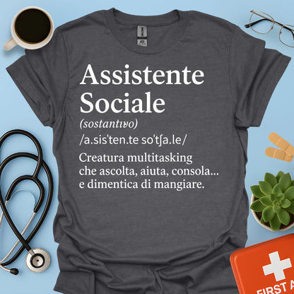 Maglietta Assistente Sociale