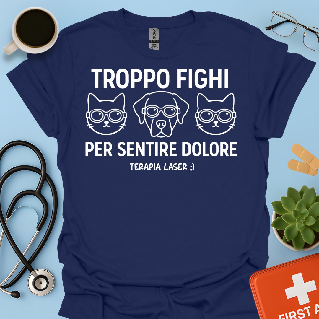 Maglietta Veterinaria Terapia Laser