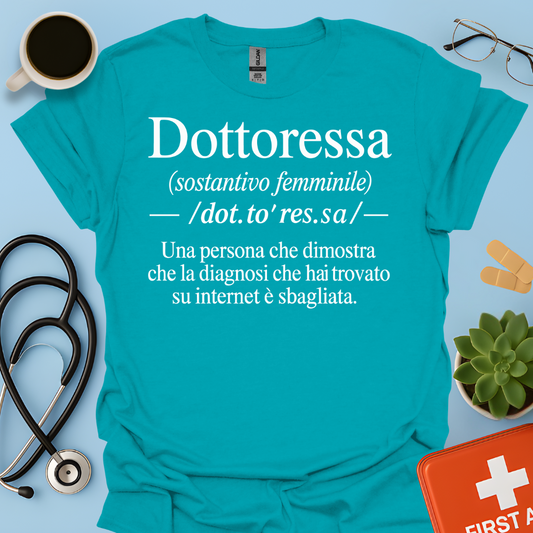 Definizione di Medico Dottoressa Maglietta