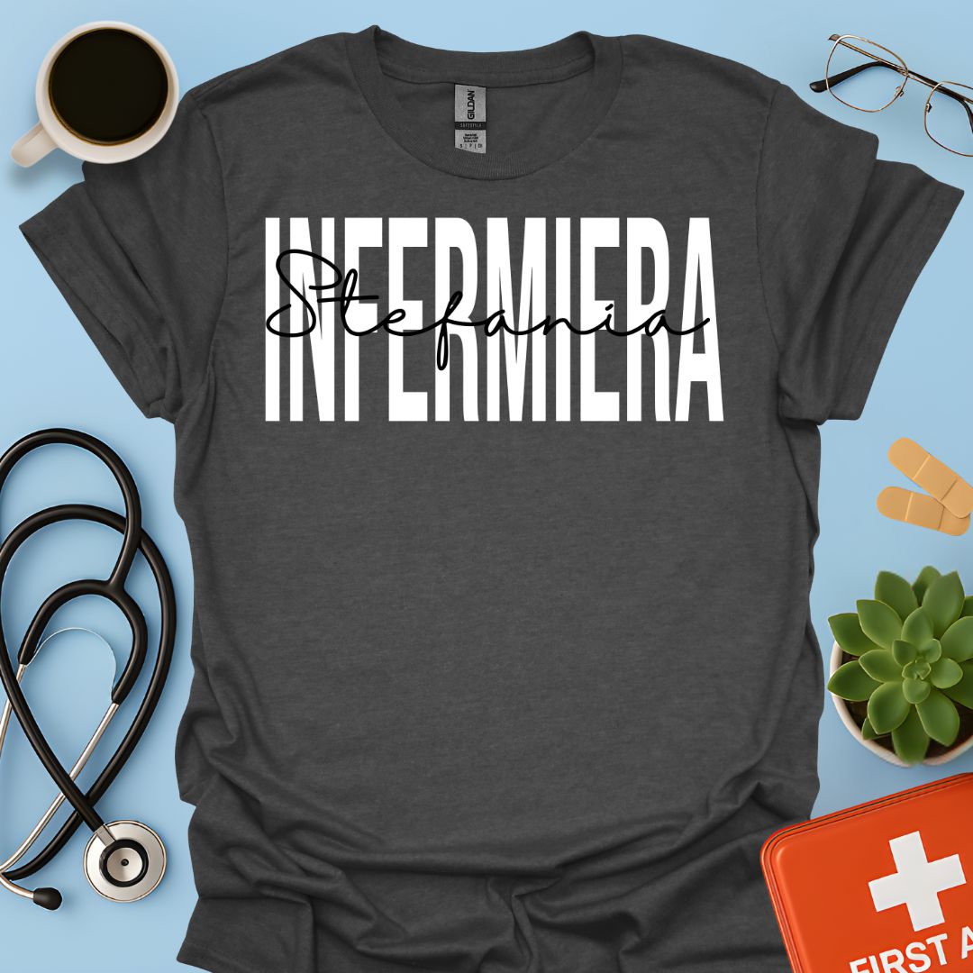 Maglietta Infermiera Personalizzata