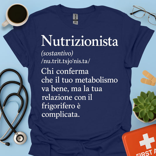 Maglietta Nutrizionista Divertente – Idea Regalo Biologa Nutrizionista