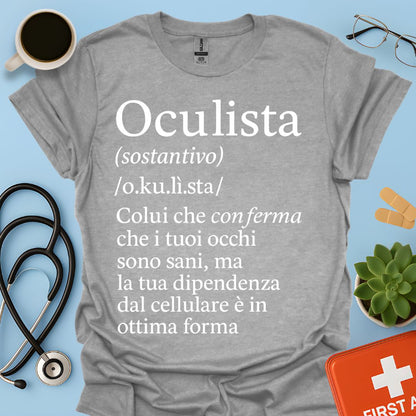 Definizione Oculista Maglietta