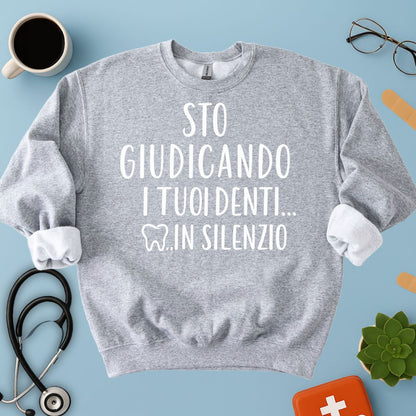 Felpa Divertente Dentista