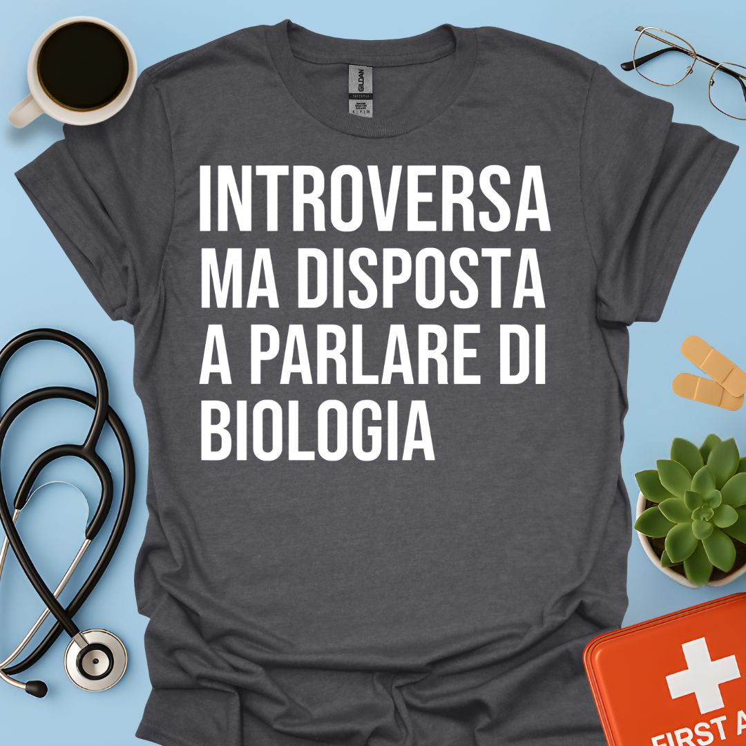 Maglietta Biologia Donna