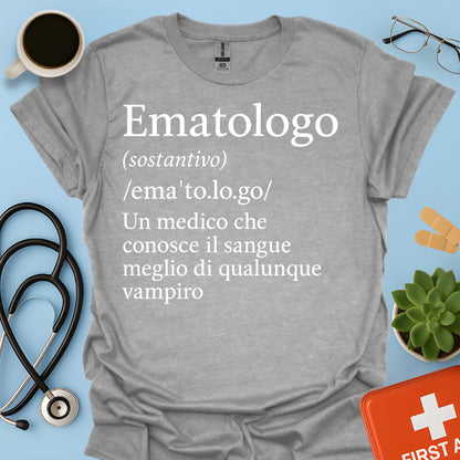 Ematologo Maglietta