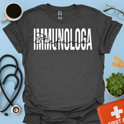 Maglietta Immunologa Personalizzata