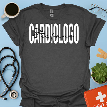 Cardiologia Maglietta Cardiologo Personalizzata