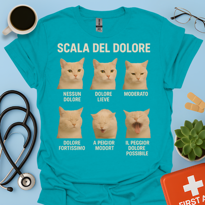 Scala del Dolore dei Gatti - Infermiera Anestesista Maglietta