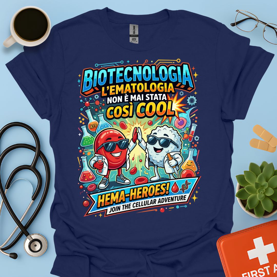 Maglietta Biotecnologia Ematologia