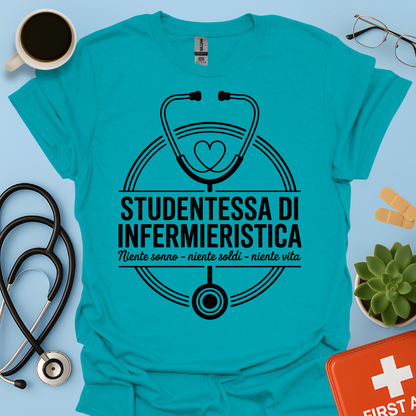 Studentessa di Infermieristica — Infermiera Maglietta