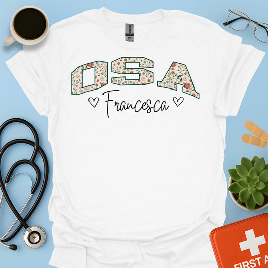 OSA Maglietta Operatore Socio Assistenziale Personalizzata