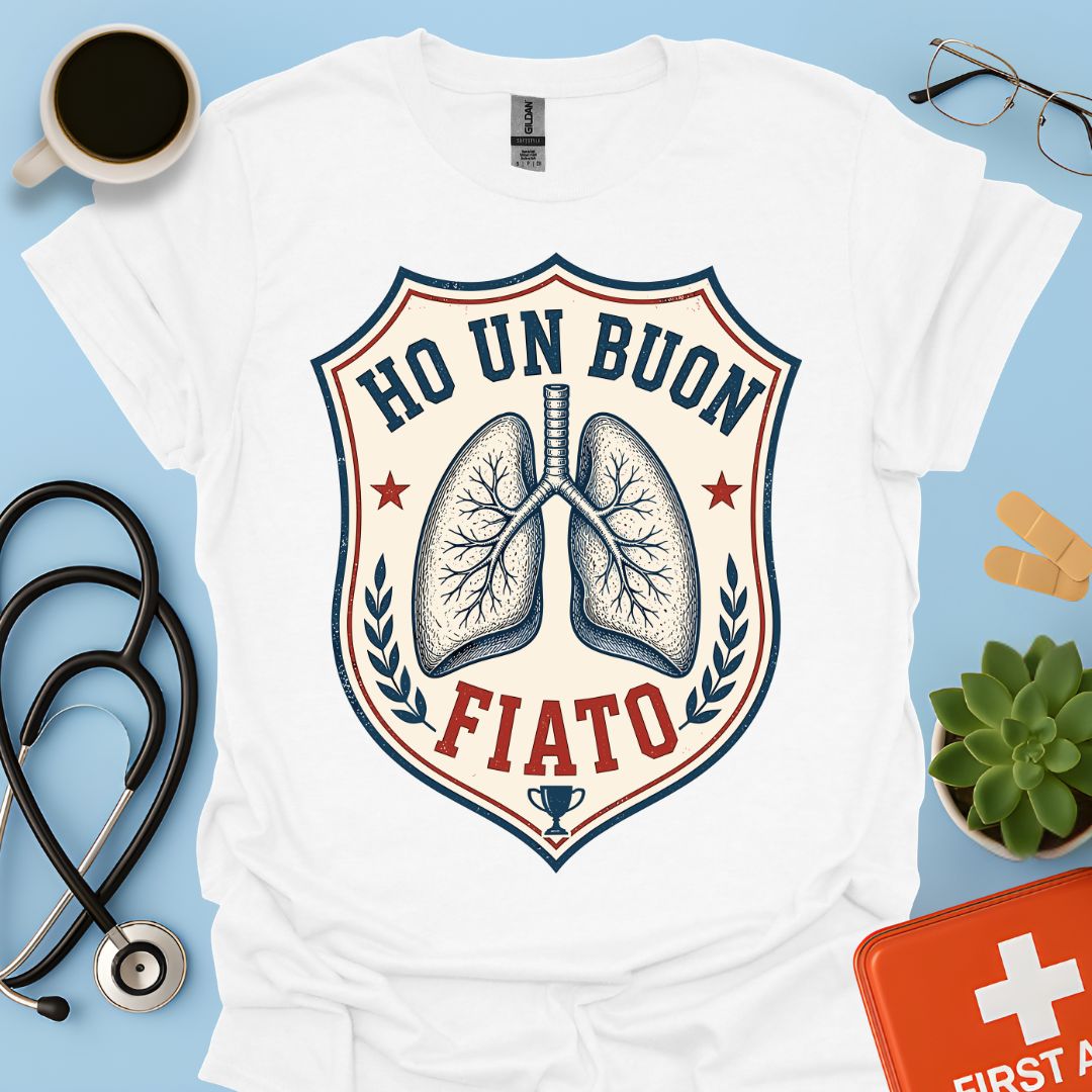 Maglietta Pneumologo – Ho un Buon Fiato