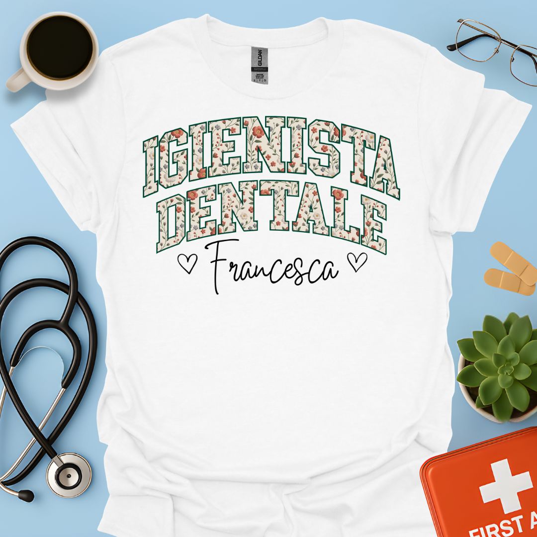 Maglietta Igienista Dentale Personalizzata