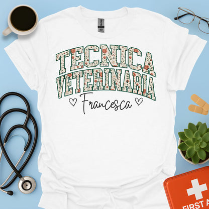 Maglietta Tecnica Veterinaria Personalizzata